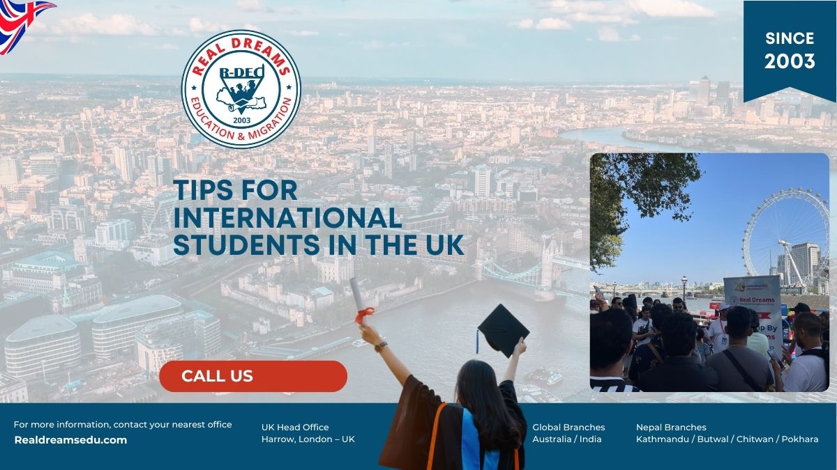 Tips For International Students In The UK